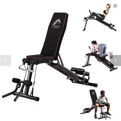 Adjustable weight bench