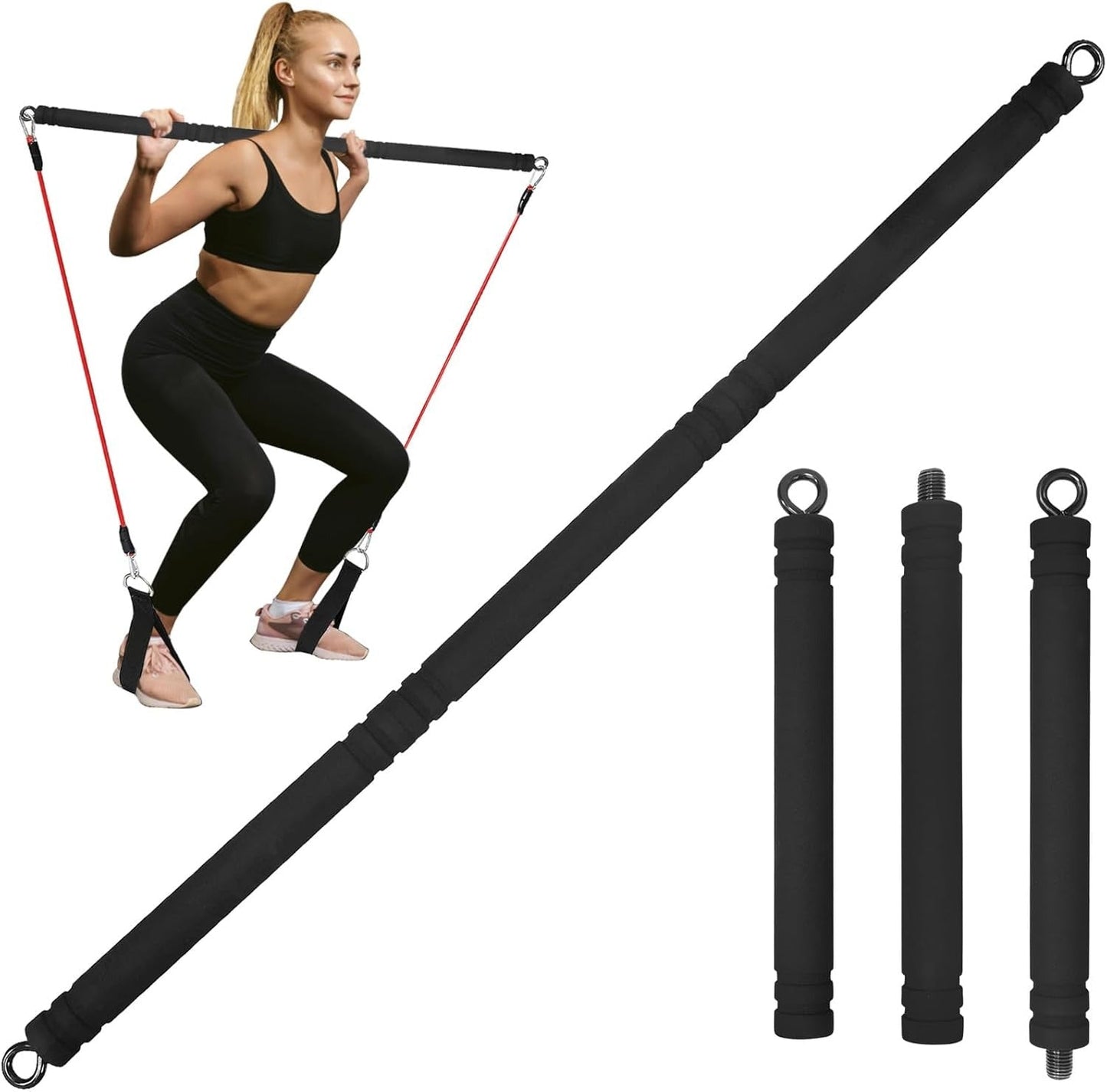 Multifunctional Pilates and strength training bar
